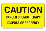 Health Care Logistics - Caution Cancer Chemotherapy Labels