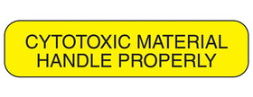 Health Care Logistics - Cytotoxic Material Handle Properly Labels