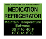 Health Care Logistics - Medication Refrigerator Magnet