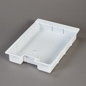 Health Care Logistics - Half-Size Crash Cart Box with Clear Slide-In Lid