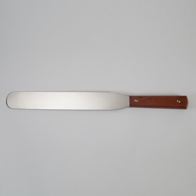 Health Care Logistics - Stainless Steel Spatula, 12 Inch Blade