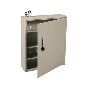 Health Care Logistics - Narcotic Cabinet w/ Simplex Push Button Lock, 1 Door, 16.5x20x5