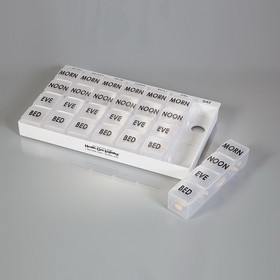 Health Care Logistics - Weekly Time-of-Day Medication Organizer