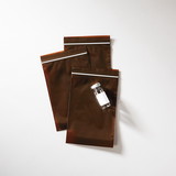 Health Care Logistics - UV Protection Zippit® Bags, Amber, 4 x 6