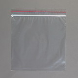 Health Care Logistics - Premium Red Line™ Reclosable Bags, Single-Track, 8 x 8