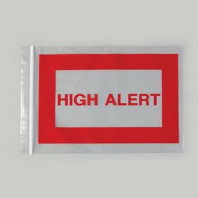 Health Care Logistics - High Alert Bags, 8 x 11