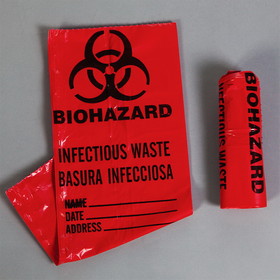 Health Care Logistics - Biohazard Bags, 1-Gallon