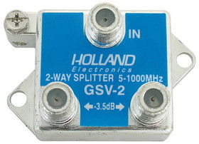 Holland Electronics Vertical Splitter, (5-1000 MHz), Solderback