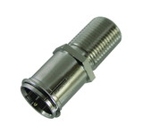 Holland Electronics PF-59-HR Push On Connector, F Type Male to Female, High Return Loss