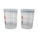 2-Large Hard Cups 28oz-850ml