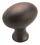 Amerock BP1443-ORB 1-1/4" x 3/4" Oval Knob Oil Rubbed Bronze, Price/Each