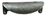 Amerock BP1592-WID 3" Ctr Cup Pull Wrought Iron Dark, Price/Each