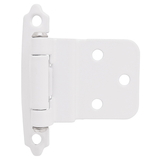 Amerock Hinge For 3/8in Inset White