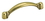 Amerock BP3441-BB 3" Ctr Pull Burnished Brass, Price/Each