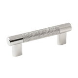 Amerock BP36557-PNSS Pull Esquire 96mm/3in Polished Nickel / Stainless Steel