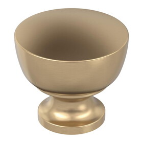 Amerock BP37022CZ Knob 1-1/4in Chalice Champagne Bronze