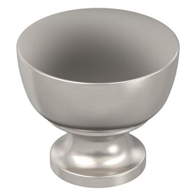 Amerock BP37022G10 Knob 1-1/4in Chalice Satin Nickel