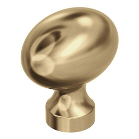 Amerock BP53014CZ Knob 1in Vaile Champagne Bronze