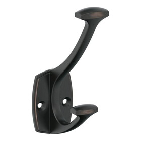 Hook Double Vicinity Oil Rubbed Bronze H37001ORB