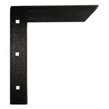 U.S. Futaba Concealed Bracket 15Lx15H BLACK
