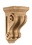 Art for Everyday Corbel Scrol 4-3/4 x 5-1/2 x 9-1/2 Maple, Price/Each
