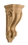 Art for Everyday Corbel Scroll 5-3/4 x 6-1/2 x 14-1/2 Maple, Price/Each