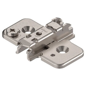 Blum 173H713 3Mm Clip Plate Vert-Cam Adj Wood Screw