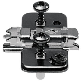 Blum 174H7100E Blk 0Mm Steel Plate Vert-Cam Adj Expando