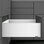 Blum B770C55S0SSW 22in LEGRABOX C-Height Kit 125 LB Silk White, Price/Set