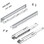 Blum B770N45S0I 18&quot; LEGRABOX N-Height Drawer Kit 125# Stainless Steel 770N45S0I, Price/Set