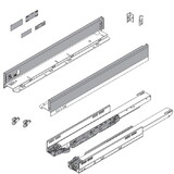 Blum B770N45S0S 18" LEGRABOX N-Height Drawer Kit 125# Orion Gray 770N45S0S