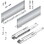 Blum B773C50S0I 20&quot; LEGRABOX C-Height Drawer Kit 170# Stainless Steel 773C50S0I, Price/Set