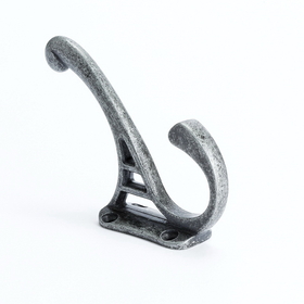 Berenson 8017-LWI 4" Coat Hook Prelude Weathered Iron