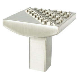 Berenson 8096-1BPN-P Berenson Knob 1-3/16 Roque Brushed Nickel