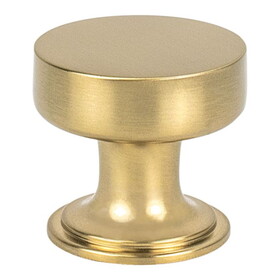 Berenson 8302-1MDB-P Knob 1-1/16 Folklore Modern Brushed Gold