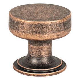 Berenson 8326-10WC-P Knob 1-1/16 Folklore Weathered Copper