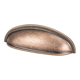 Berenson 8339-10WC-P Cup Pull 3in Folklore Weathered Copper