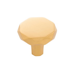 KNOB 1-1/4IN DIA BRUSH GOLD BR