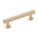 Belwith PULL 96mm C/C CHAMPAGNE Bronze/WOODWARD