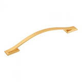 Belwith PULL, 160mm C/C BRUSHED GOLD BRASS