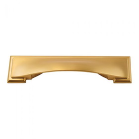 Belwith CUP PULL, 3in, 96&amp;128 BR GLD BRASS