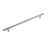 Pull 256mm Carbon Steel with Satin Nickel Finish