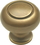 Belwith K119-07 1-1/4" Knob Antique Brass, Price/Each
