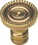 Belwith P135-07 1-1/4" Knob Antique Brass, Price/Each