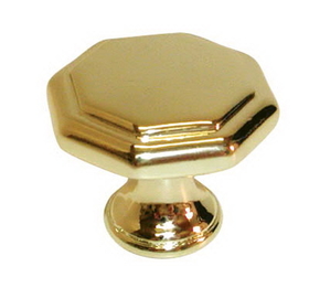Belwith P14004-03 1-1/4" Knob Polished Brass