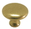 Belwith P14255-LB 1-1/8" Knob Luster Brass, Price/Each