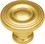 Belwith P14402-03 1-3/16" Knob Polished Brass, Price/Each