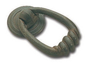 Belwith P2014-RI 1-1/2" X 2-1/4" Ring Pull Rustic Iron
