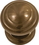 Belwith P2283-VBZ 1-1/4" Knob Venetian Bronze, Price/Each