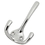 Belwith P25026-CH Double Utility Hook 5/8in C/C Chrome, Price/Each